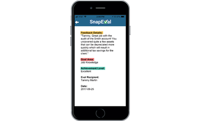 SnapEval Continuous Performance Management for HR Administrators